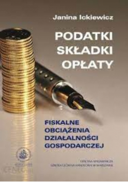 Podatki składki opłaty