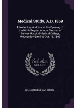 Medical Study, A.D. 1869