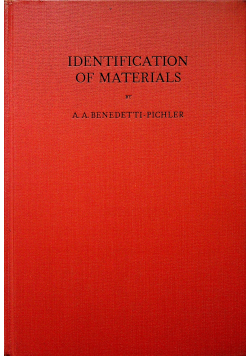 Identification of materials
