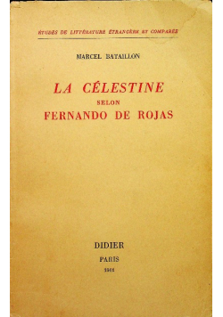 la Celestine selon Fernando De Rojas