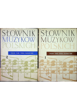 Słownik Muzyków Polskich 2 tomy