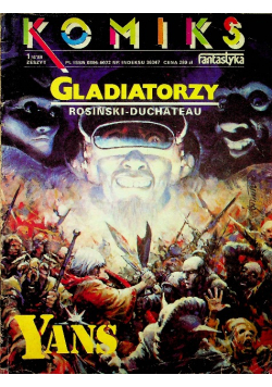 Komiks Fantastyka Nr 1 zeszyt 6 Gladiatorzy