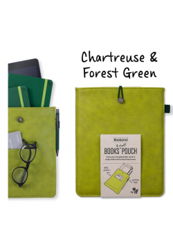 Bookaroo Books & Stuff - etui na książkę - zielone