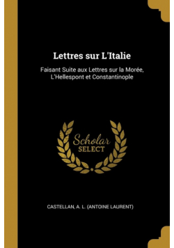 Lettres sur L'Italie