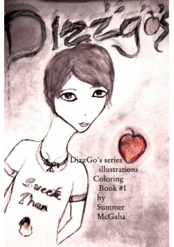 DizzGo's series illustrations Coloring Book #1