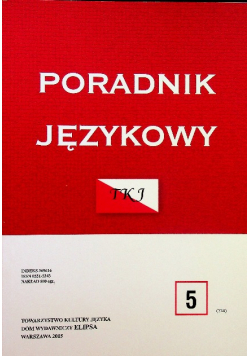 Poradnik językowy nr 5