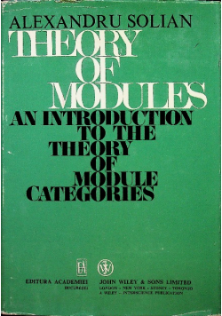 Theory of modeules