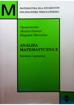 Analiza matematyczna kolokwia i egzaminy 2