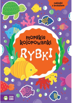 Morskie kolorowanki Rybki