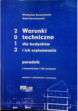 Warunki techniczne dla budynków i ich usytuowania
