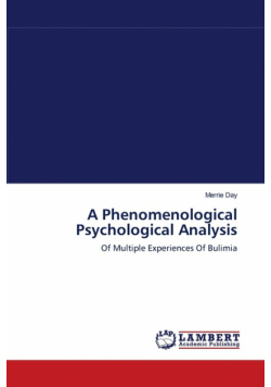 A Phenomenological Psychological Analysis
