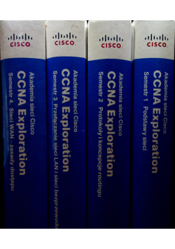 Akademia sieci CISCO ccna Exploration Tom 1 do 4