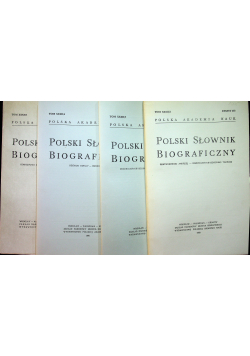 Polski słownik biograficzny tom XXXII zeszyt od 132 do 135