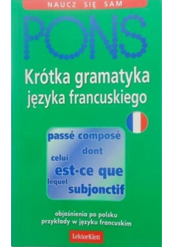 Krótka gramatyka języka francuskiego