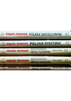 Polska Jagiellonów / Polska Piastów / Rzeczpospolita Obojga Narodów tom 1 do 3