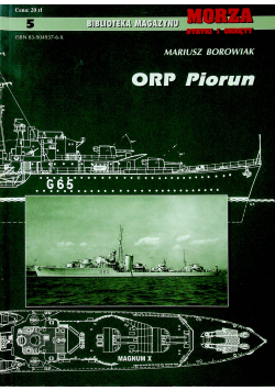 Morza statki i okręty ORP Piorun nr 5
