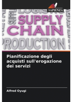 Pianificazione degli acquisti sull'erogazione dei servizi