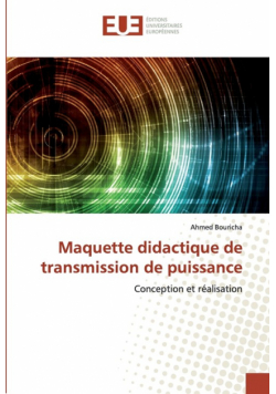 Maquette didactique de transmission de puissance