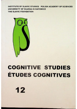 Cognitive Studies Études Cognitives Vol 12