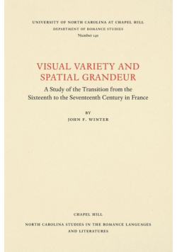 Visual Variety and Spatial Grandeur