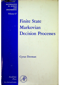 Finite State Markovian Decision Processes