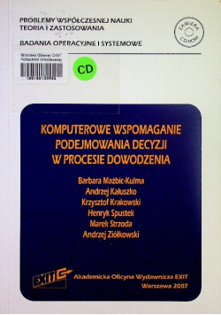 Komputerowe wspomaganie podejmowania decyzji w procesie dowodzenia z CD