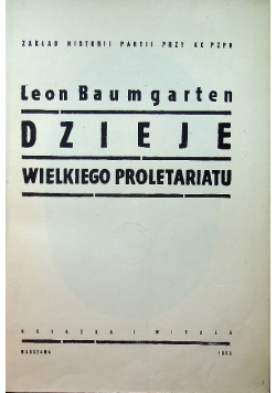 Dzieje Wielkiego Proletariatu