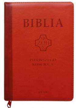 Biblia pierwszego Kościoła z paginat. ceglasta