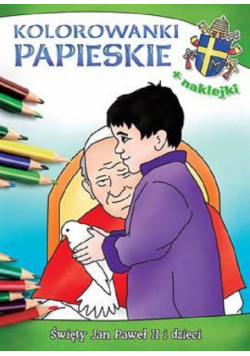 Kolorowanki papieskie Święty Jan Paweł II i dzieci/Sfinks