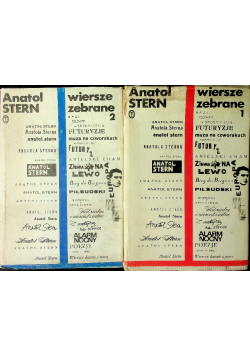 Stern Wiersze zebrane Tom 1 i 2