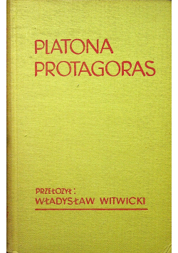 Platona Protagoras