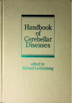 Handbook of Cerebellar Diseases