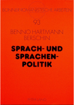 Sprach und sprachenpolitik