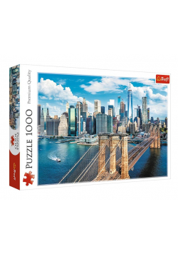 Puzzle 1000 Most Brookliński, Nowy Jork USA TREFL