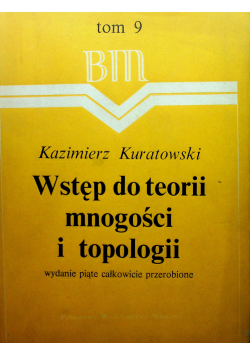 Wstęp do teorii mnogości i topologii