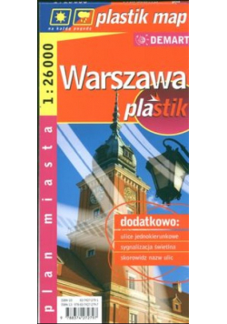 Warszawa 1:26 000 plan miasta