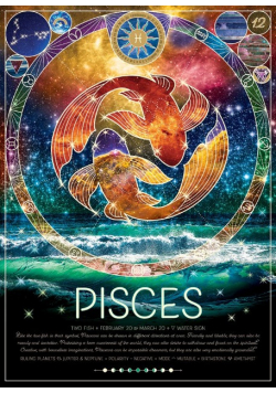 Układanka 500 Znaki zodiaku Ryby