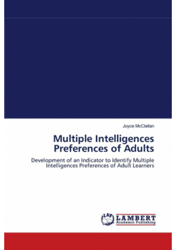 Multiple Intelligences Preferences of Adults