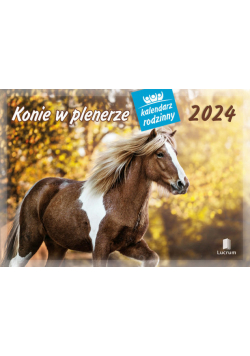 Kalendarz rodzinny 2024 WL10 Konie w plenerze