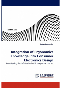 Integration of Ergonomics Knowledge Into Consumer Electronics Design