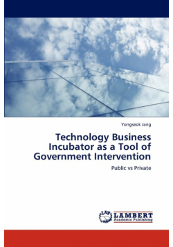 Technology Business Incubator as a Tool of Government Intervention