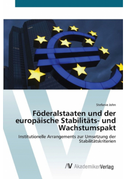 Föderalstaaten und der europäische Stabilitäts- und Wachstumspakt