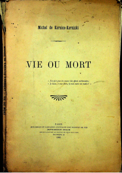 Vie ou Mort 1900 r