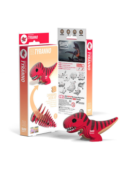 Dinozaur Tyranno Eugy. Eko Układanka 3D