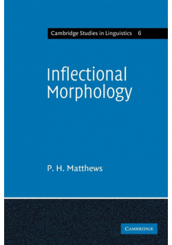 Inflectional Morphology