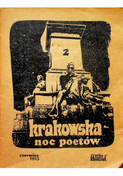 Krakowska noc poetów czerwiec 1973