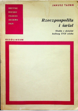 Rzeczpospolita i świat