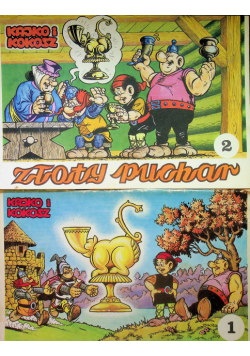 Kajko i Kokosz Złoty puchar tom I i II