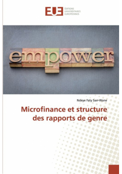 Microfinance et structure des rapports de genre