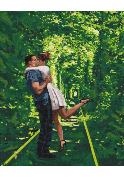 Malowanie po numerach - Łuk miłości 40x50